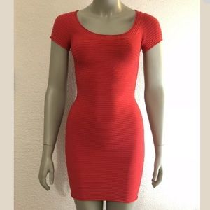 Alexander Wang Red Bodycon Dress